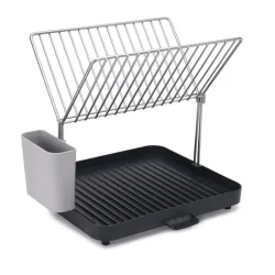 Abtropfgitter Joseph Joseph Y-Rack Grau Edelstahl/Kunststoff 35.8 cm 30.3 cm - Abtropfgitter