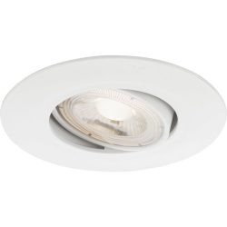 Einbaustrahler Marano Weiss Kunststoff 9 cm 2.4 cm - LED - Lichtfarbe: Warmweiss - Einbaustrahler- LED Energiesparlampe
