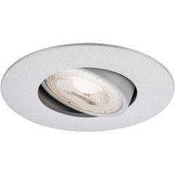 Einbaustrahler Marano Grau Kunststoff 9 cm 2.4 cm - LED - Lichtfarbe: Warmweiss - Einbaustrahler- LED Energiesparlampe