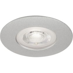Einbaustrahler Marano Grau Kunststoff - Farbe: chrom matt - LED - Lichtfarbe: Warmweiss - Einbaustrahler- LED Energiesparlampe