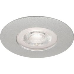 Einbaustrahler Marano Grau Kunststoff 9 cm 2.5 cm - LED - Lichtfarbe: Warmweiss - Einbaustrahler- LED Energiesparlampe