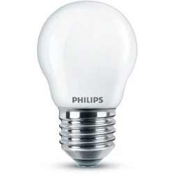 Philips LED 76347300 LED EEK F (A - G) E27 Tropfenform 4.3 W = 40 W Warmweiß (Ø x H) 4.5 cm x 8 cm 1 St.