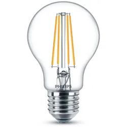 Leuchtmittel Philips Glas E27 7 W - Farbe: transparent - LED - Lichtfarbe: Extra warmweiss- LED Leuchtmittel