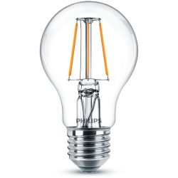 Leuchtmittel Philips Glas E27 4.3 W - Farbe: transparent - LED - Lichtfarbe: Extra warmweiss - Leuchtmittel- LED Leuchtmittel