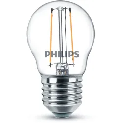 Philips LED 76329900 LED EEK F (A - G) E27 Tropfenform 2 W = 25 W Warmweiß (Ø x L) 4.5 cm x 7.8 cm 1 St.