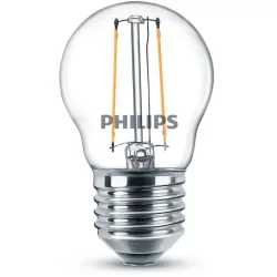 Philips LED 76329900 LED EEK F (A - G) E27 Tropfenform 2 W = 25 W Warmweiß (Ø x L) 4.5 cm x 7.8 cm 1 St.