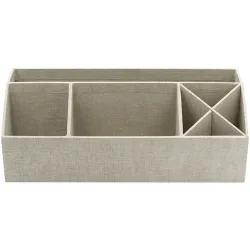 ELISA Schreibtisch Organizer - Linnen Canvas