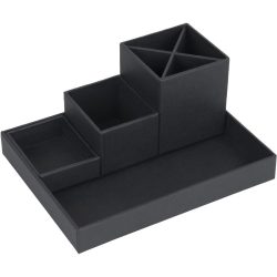 LENA Schreibtisch Organizer - Dunkelgrau