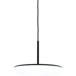 Pendellampe Lige Schwarz Kunststoff 35 cm 130 cm - LED - Lichtfarbe: Warmweiss - Kaltes Tagesweiss - Pendellampe- LED Energiesparlampe