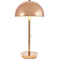 Tischlampe Kemer Kupfer Metall 25 cm 47 cm - Tischlampe