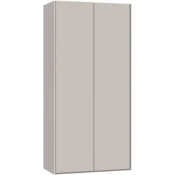 Kleiderschrank Arena Collection Grau Holz 104.5 cm 58.5 cm 220 cm - Material: Holzwerkstoff - Schweizer Möbelhersteller - Kleiderschrank
