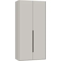 Kleiderschrank Arena Collection Grau Holz 104.5 cm 58.5 cm 220 cm - Material: Holzwerkstoff - Schweizer Möbelhersteller - Kleiderschrank