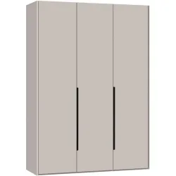 Kleiderschrank Arena Collection Grau Holz 154.8 cm 58.5 cm 220 cm - Material: Holzwerkstoff - Schweizer Möbelhersteller - Kleiderschrank