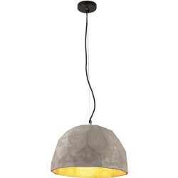 Pendellampe Zana Grau 20 cm Höhenverstellbar (manuell) - Material: Keramik - Pendellampe