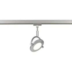 System HV-Track4 Grau Metall 8 cm - LED - Lichtfarbe: Extra warmweiss - System- LED Energiesparlampe