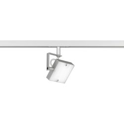 System HV-Track6 Silber Metall 1 cm 8 cm - LED - Lichtfarbe: Extra warmweiss - System- LED Energiesparlampe