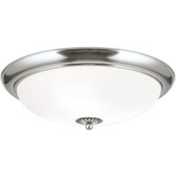 Briamond Deckenlampe Empire Grau Messing/Glas 47 cm 14 cm - Farbe: chrom - Deckenlampe