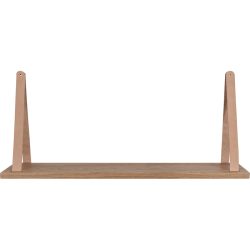 Garderobenpaneel Lund Braun Holz 2 cm - Farbe: eiche - Garderobenpaneel