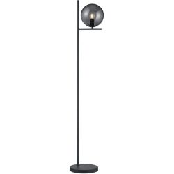 Stehlampe Reya Grau Metall 25 cm 150 cm - Farbe: anthrazit - Stehlampe
