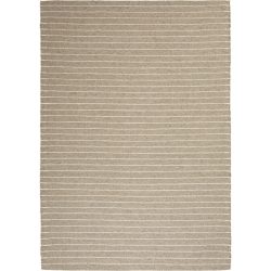 Teppich Malino Braun/Weiss Wolle 200 cm 290 cm - Farbe: Braun, Weiss - Teppich
