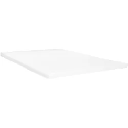 Topper Gabo Beige Polyester 120 x 200 cm 6 cm - Farbe: ecru - Topper