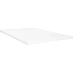 Topper Gabo Beige Polyester 120 x 200 cm 6 cm - Farbe: ecru - Topper