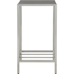 Zumsteg by Willisau Regal Riso Grau Keramik/Stahl 50 cm 92 cm - Farbe: dunkelgrau - Material: Keramik, Stahl - Regal