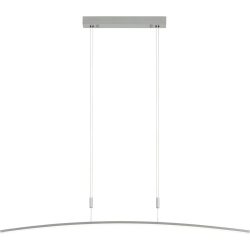 Bopp Pendellampe Divine Silber Aluminium 120 cm 140 cm - LED - Lichtfarbe: Extra warmweiss - Helles Neutralweiss - Pendellampe- LED Energiesparlampe