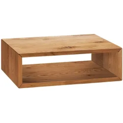 Hasena Nachttisch Maki Braun Holz 50 cm - Farbe: Wildeiche - Nachttisch