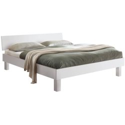 Hasena Bett Corinne Weiss Holz 160 x 200 cm - Farbe: Weissbuche - Material: MDF - Bett