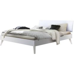 Hasena Bett Luisiana Weiss Holz 100 x 200 cm - Farbe: Weissbuche - Material: MDF - Bett