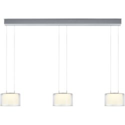 Designer-Pendellampe Bankamp Grace aluminium eloxiert - LED - Lichtfarbe: Extra warmweiss - Designer-Pendellampe- LED Energiesparlampe
