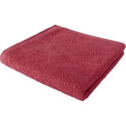 Lavette Caprice Rice Rot Baumwolle 30 cm 30 cm - Farbe: weinrot - Lavette