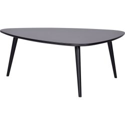 Salontisch Forlan II Schwarz MDF 90 cm - Salontisch