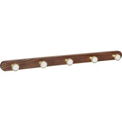 Haken Mollie Braun Holz 3.3 cm - Farbe: natur - Material: Nussbaum - Haken