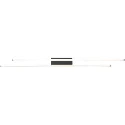 Bopp Deckenlampe Delta Schwarz Aluminium 11.5 cm 6.5 cm - LED - Lichtfarbe: Extra warmweiss - Kaltes Tagesweiss - Deckenlampe- LED Energiesparlampe