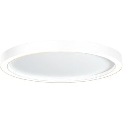 Bopp Deckenlampe Aura Weiss Aluminium 55 cm 4 cm - LED - Lichtfarbe: Extra warmweiss - Deckenlampe- LED Energiesparlampe