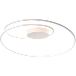 Bopp Deckenlampe At Weiss Aluminium 70 cm 20 cm - LED - Lichtfarbe: Extra warmweiss - Deckenlampe- LED Energiesparlampe