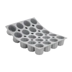 Elastomoule Backform 30x17.6cm für 20 Cannelés