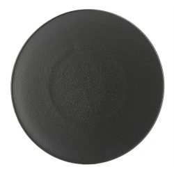 Revol Dessertteller Equinoxe Schwarz Porzellan 21.5 cm - Farbe: schwarz matt - Dessertteller