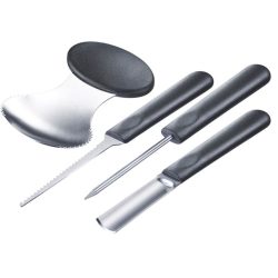 Westmark - Farbe: silber/schwarz - Material: Edelstahl/Kunststoff - Schnitzer