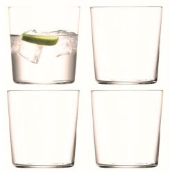 LSA - 4 teiliges Gläser-Set, 390 ml, Transparent