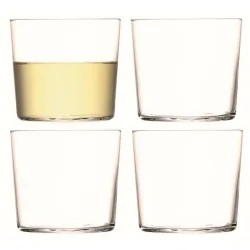 LSA International Becher-Set GIO Transparent Glas 0.31 l - Farbe: glasklar - Becher-Set