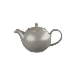 Churchill Getränkekanne Stonecast Peppercorn; 426 ml, 10.5 cm (H); braun/grau; rund; 4 Stück / Pack