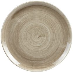 Churchill Teller flach Stonecast Braun/Grau Porzellan 32.4 cm - Farbe: taupe - Teller flach