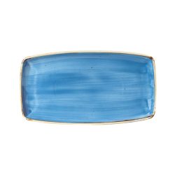 Churchill Platte Stonecast Blau Porzellan 14.5 cm 29.5 cm - Platte