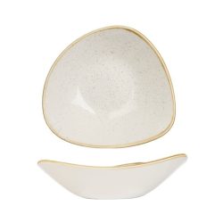 Churchill Bowl Stonecast Barley White dreieckig; 370 ml, 18.5 cm (B); weiss/braun; dreieckig; 12 Stück / Pack