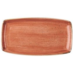 Churchill Platte Stonecast Orange Porzellan 14.5 cm 29.5 cm - Platte