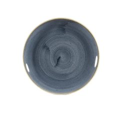 Churchill Coupeteller flach Stonecast Blueberry; 21.7 cm (Ø); blau/braun; rund; 12 Stück / Pack