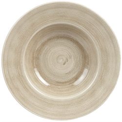 Churchill Teller tief Stonecast Braun/Grau Porzellan 28 cm - Farbe: taupe - Teller tief